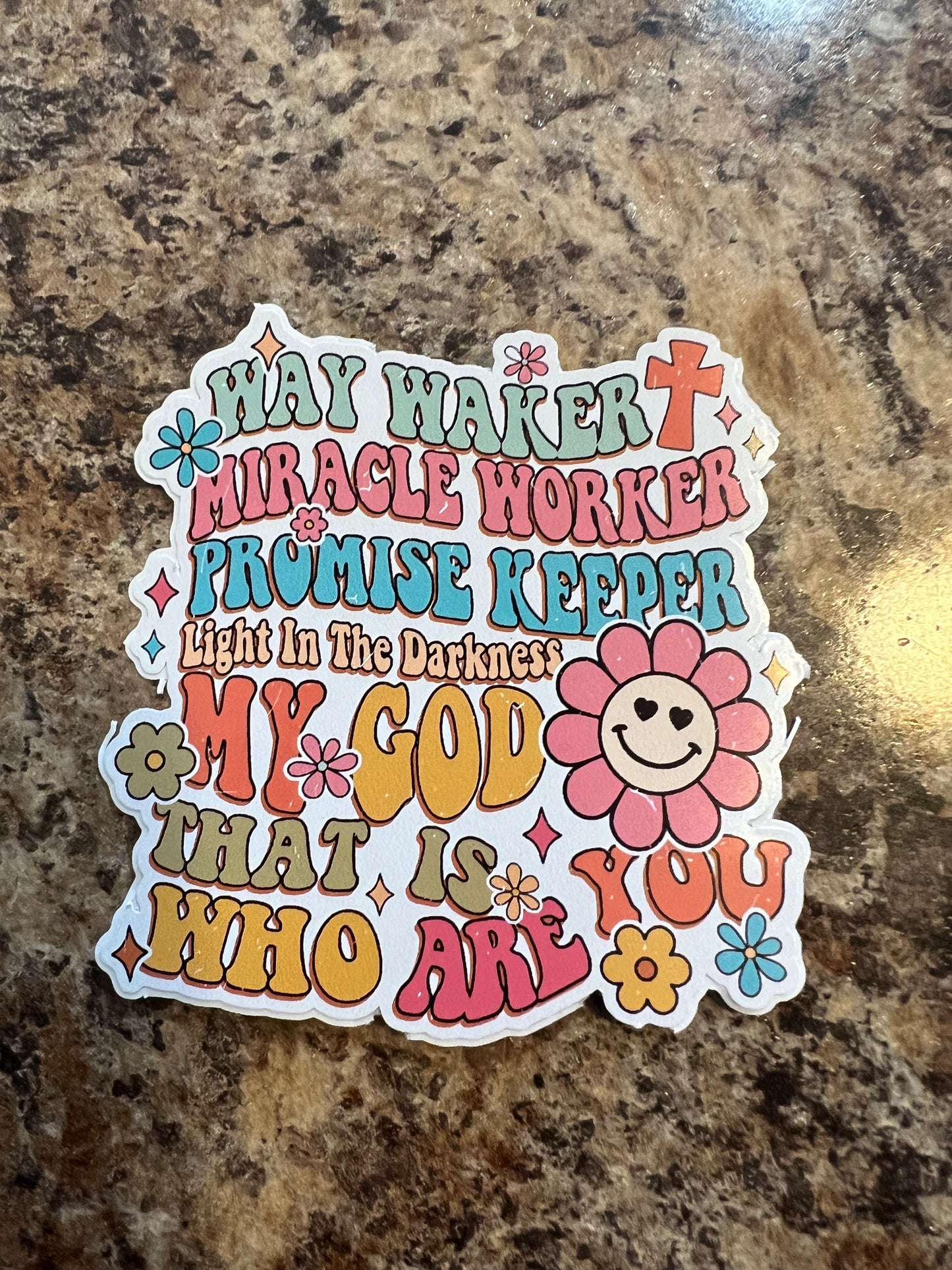 WayMaker Sticker