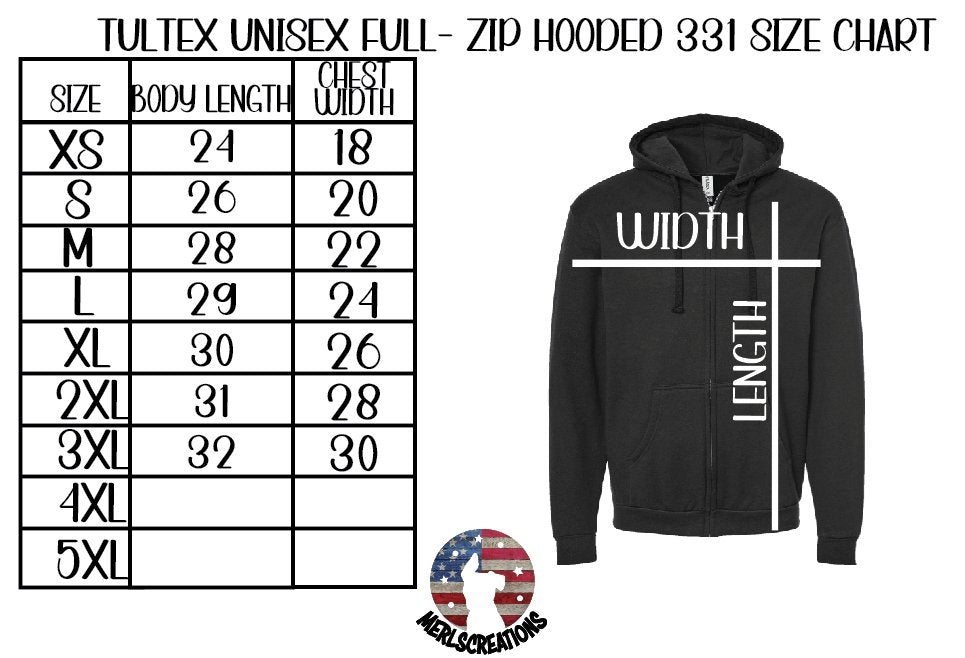 702 XXL Heavy Metal Zip Up Hoodie - Merlscreations