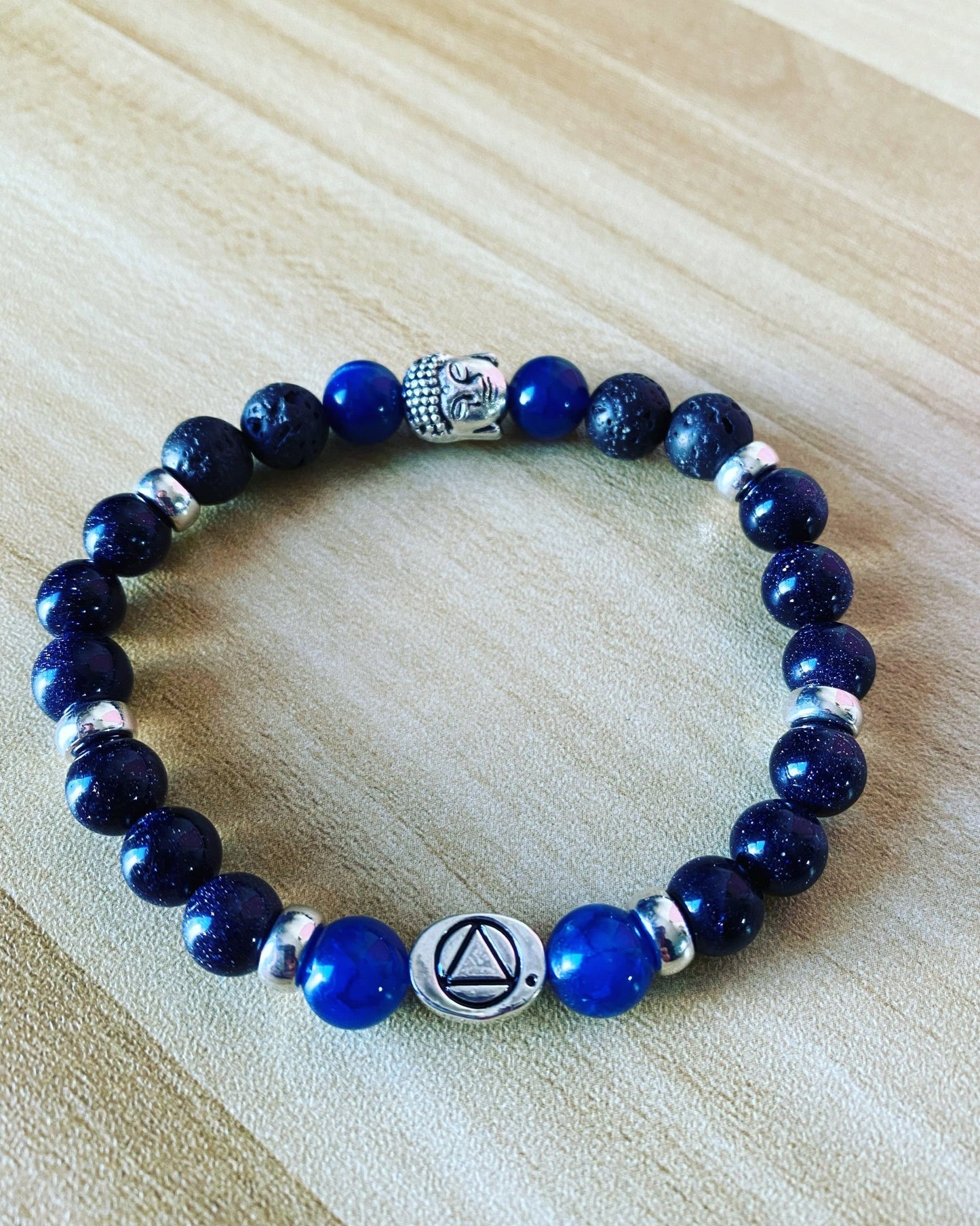 AA Bloodstone Gemstone Bracelet - Merlscreations