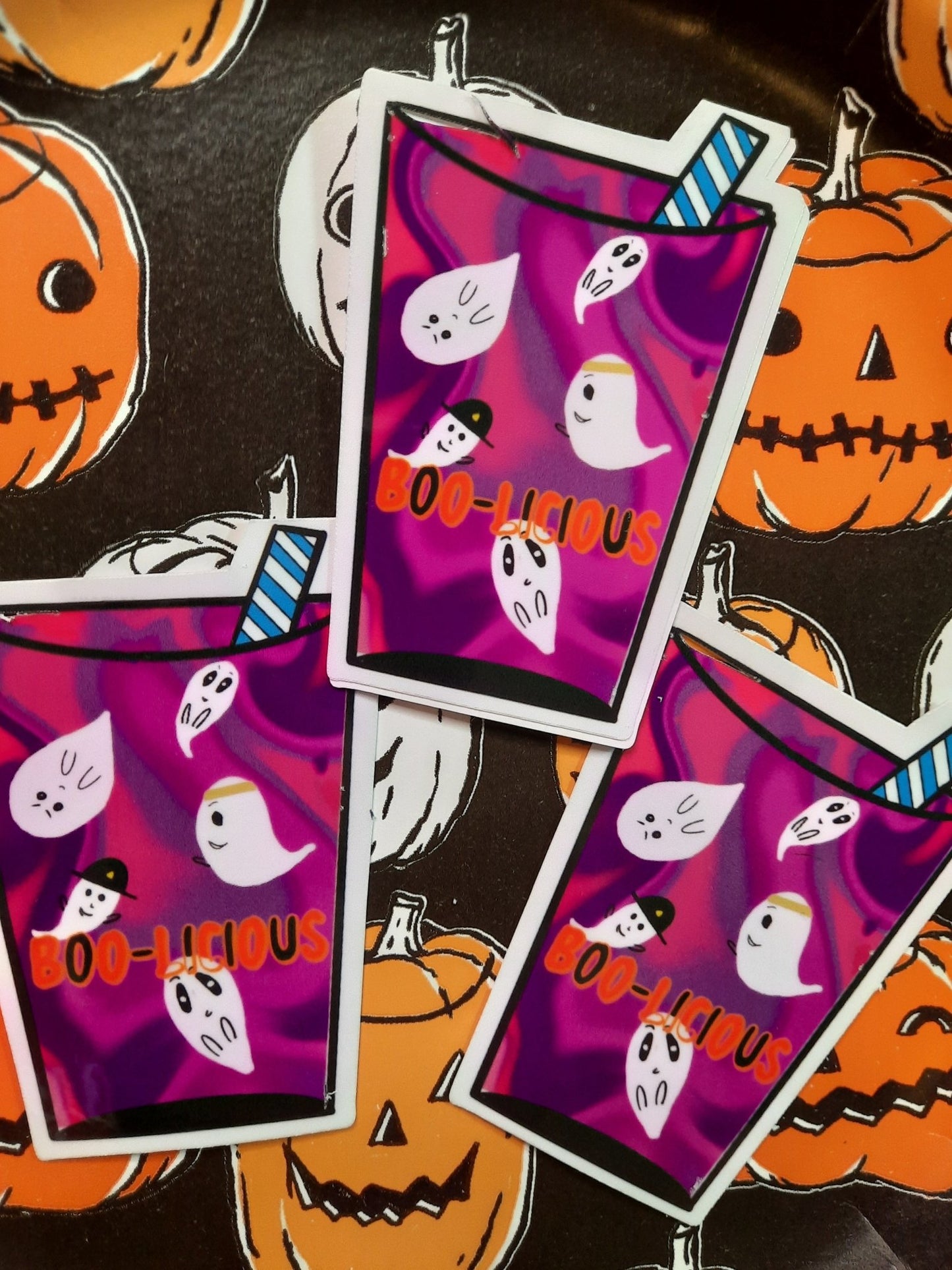 Boo-licious Sticker - Merlscreations