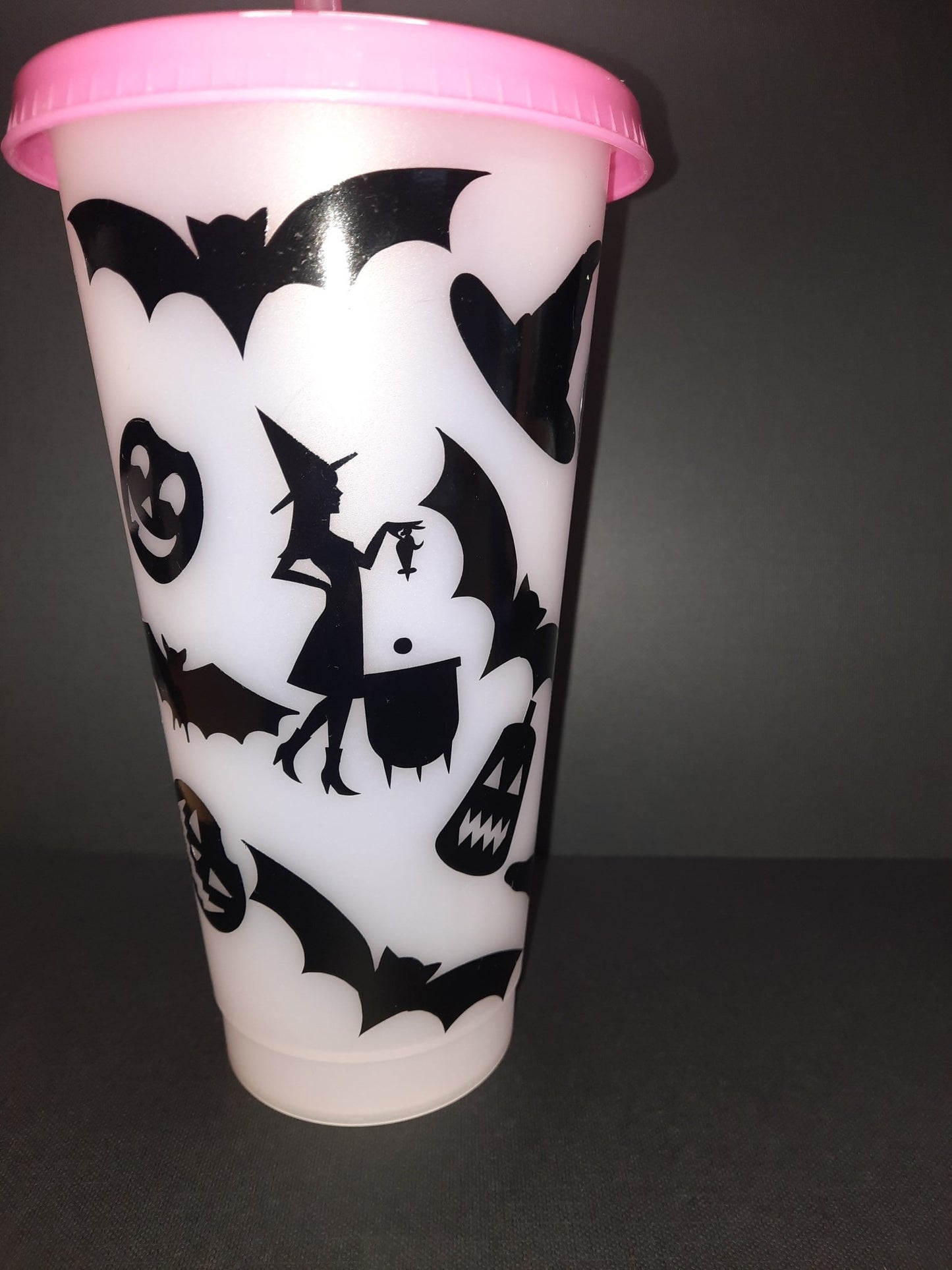 Halloween Themed Color Changing Cup!! - Merlscreations