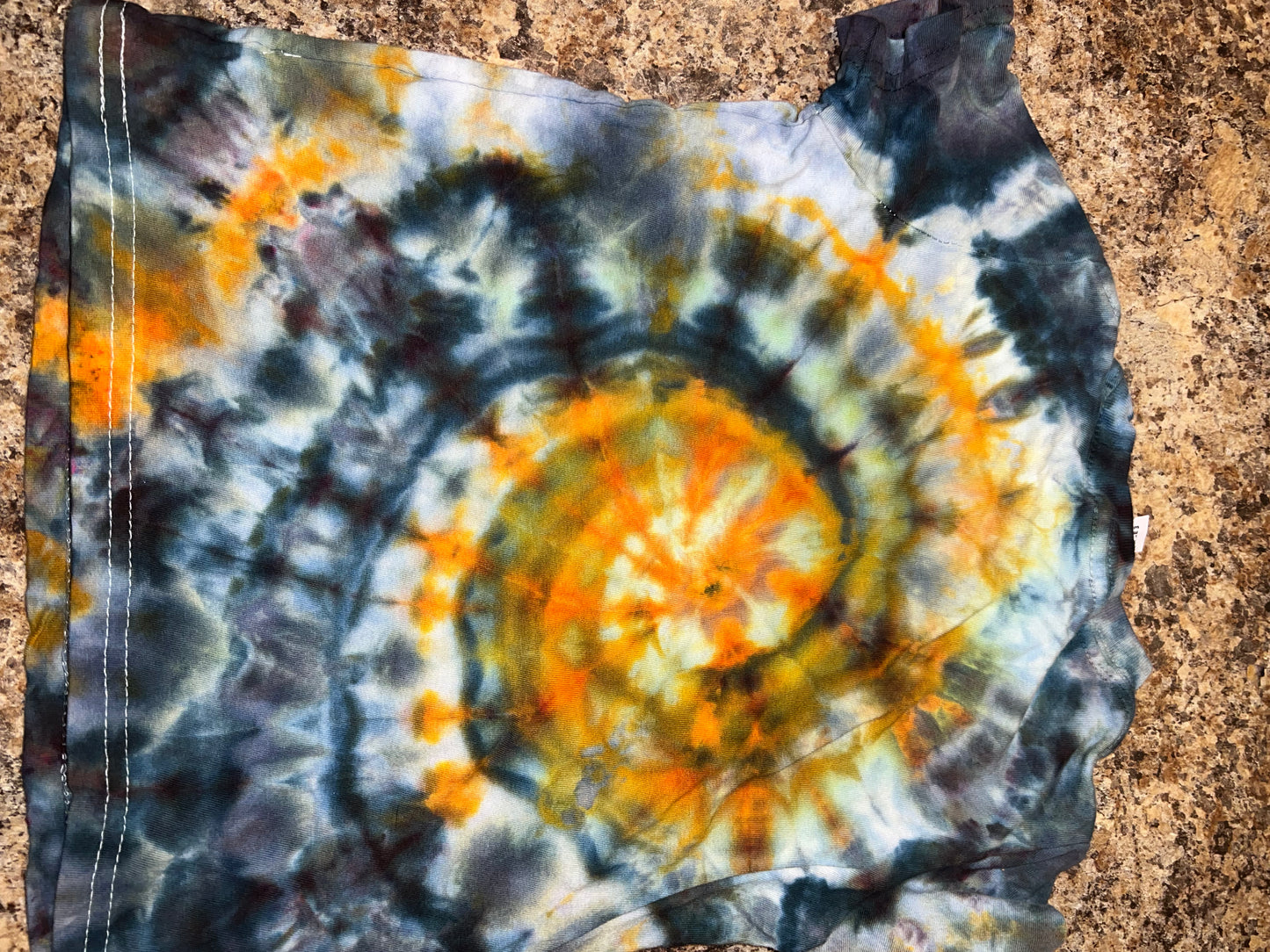 3T Blues and Orange Spiral