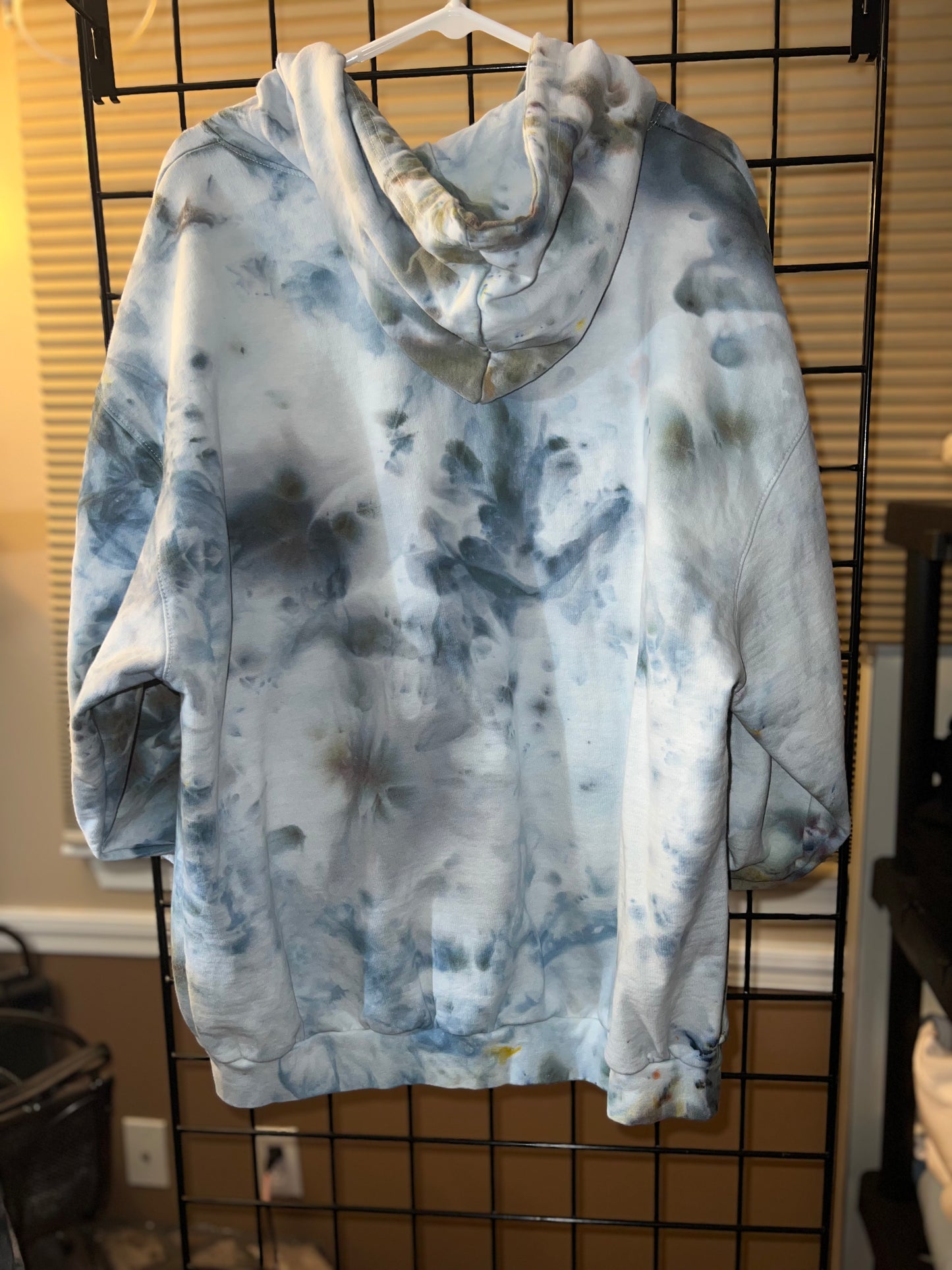 702 XXL Heavy Metal Zip Up Hoodie
