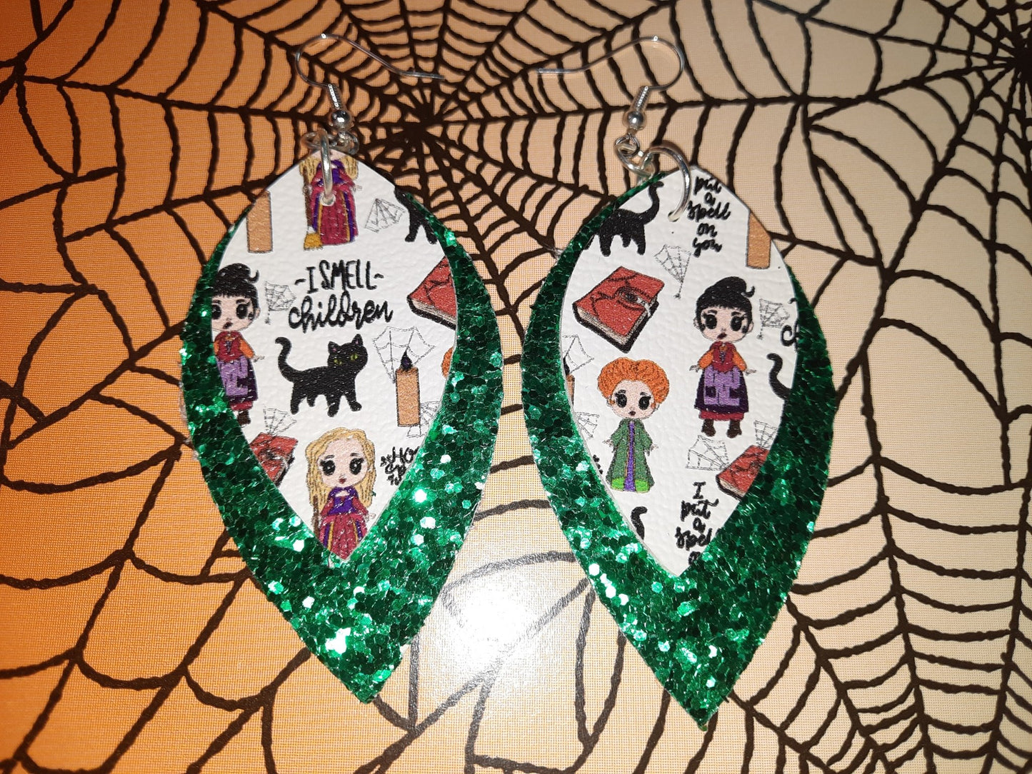 Sanderson Sister Dangle Earrings - Merlscreations