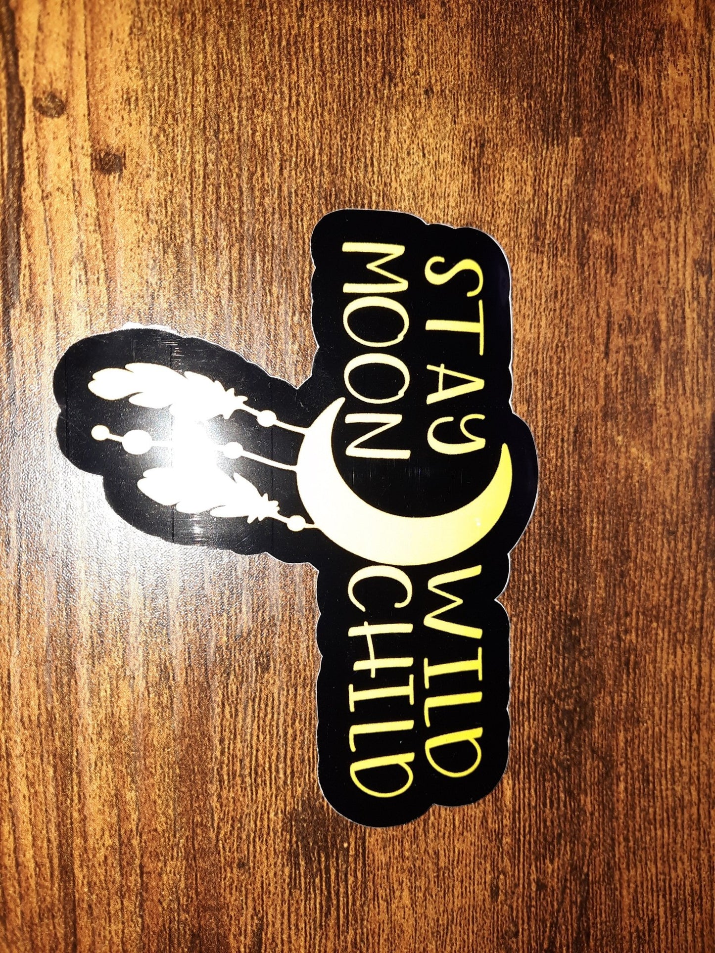 STAY WILD MOON CHILD Stickers - Merlscreations