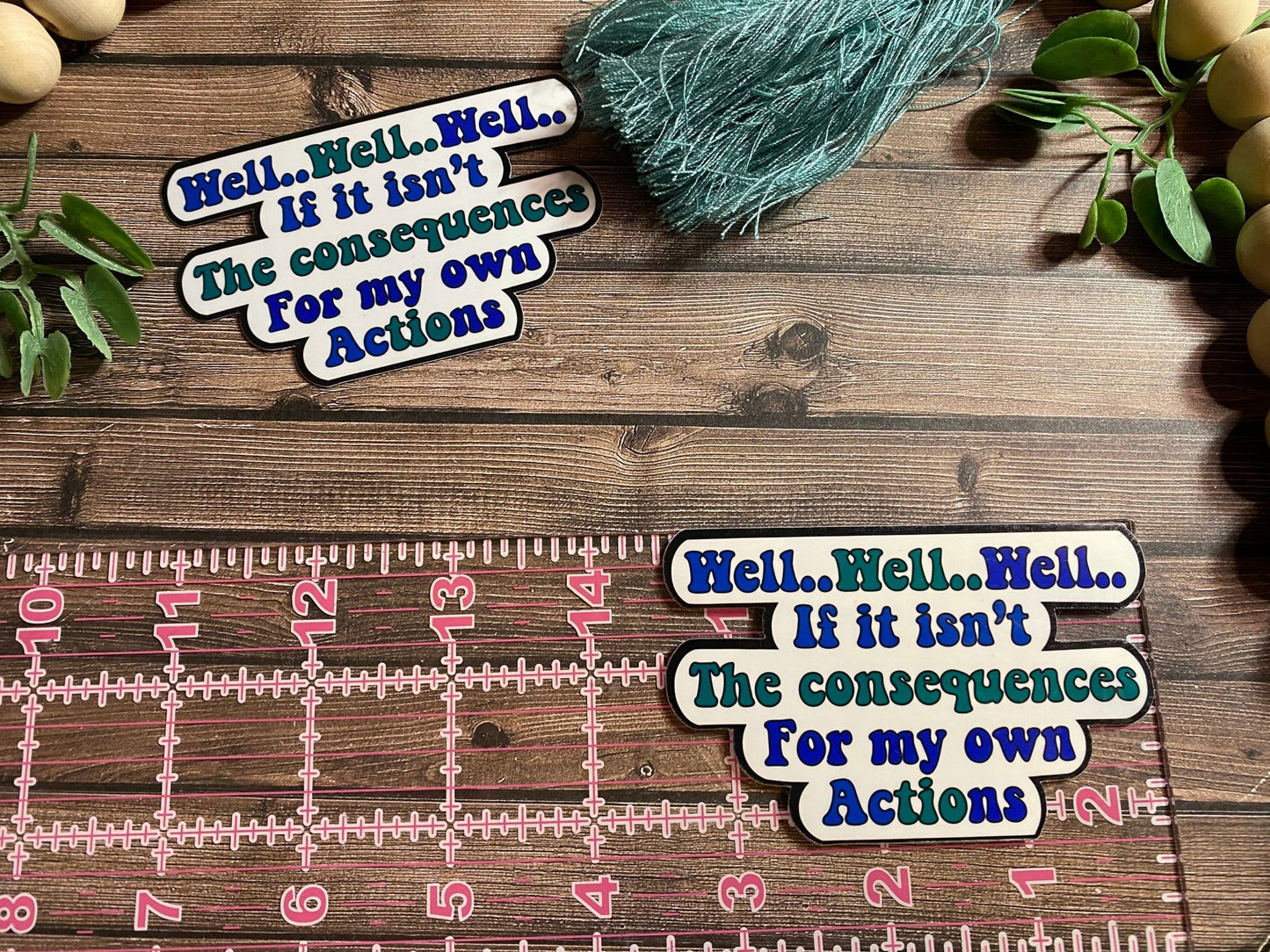 Well well well Sticker - Merlscreations