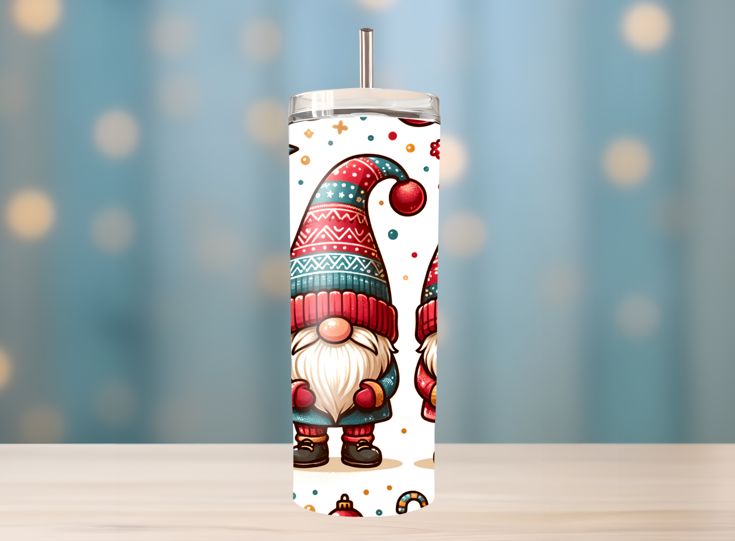 Christmas Gnome 20 OZ Tumbler