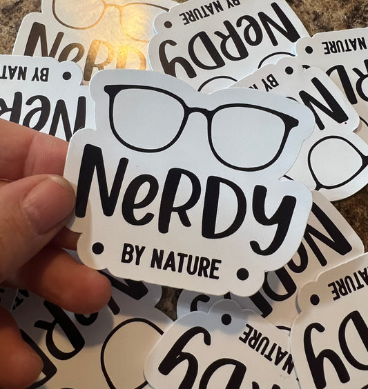 Nerdy Sticker