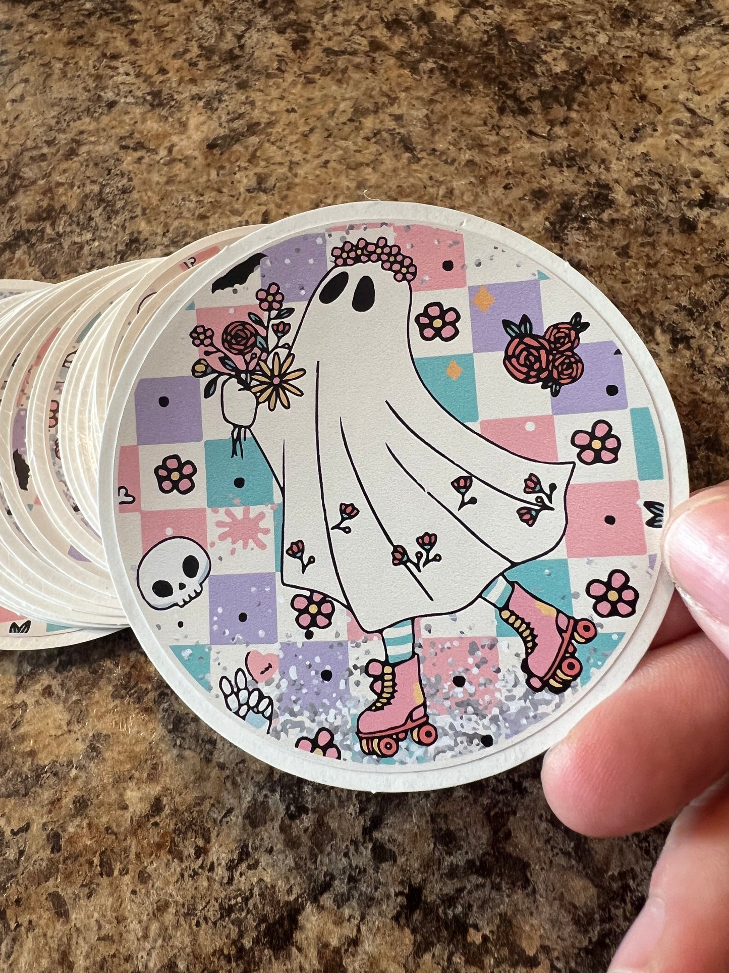 Ghost Pastel Sticker