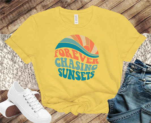 Forever Chasing Sunsets T-Shirt