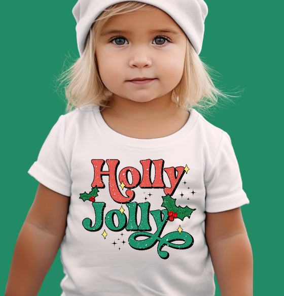 Holly Jolly Kids T-Shirt