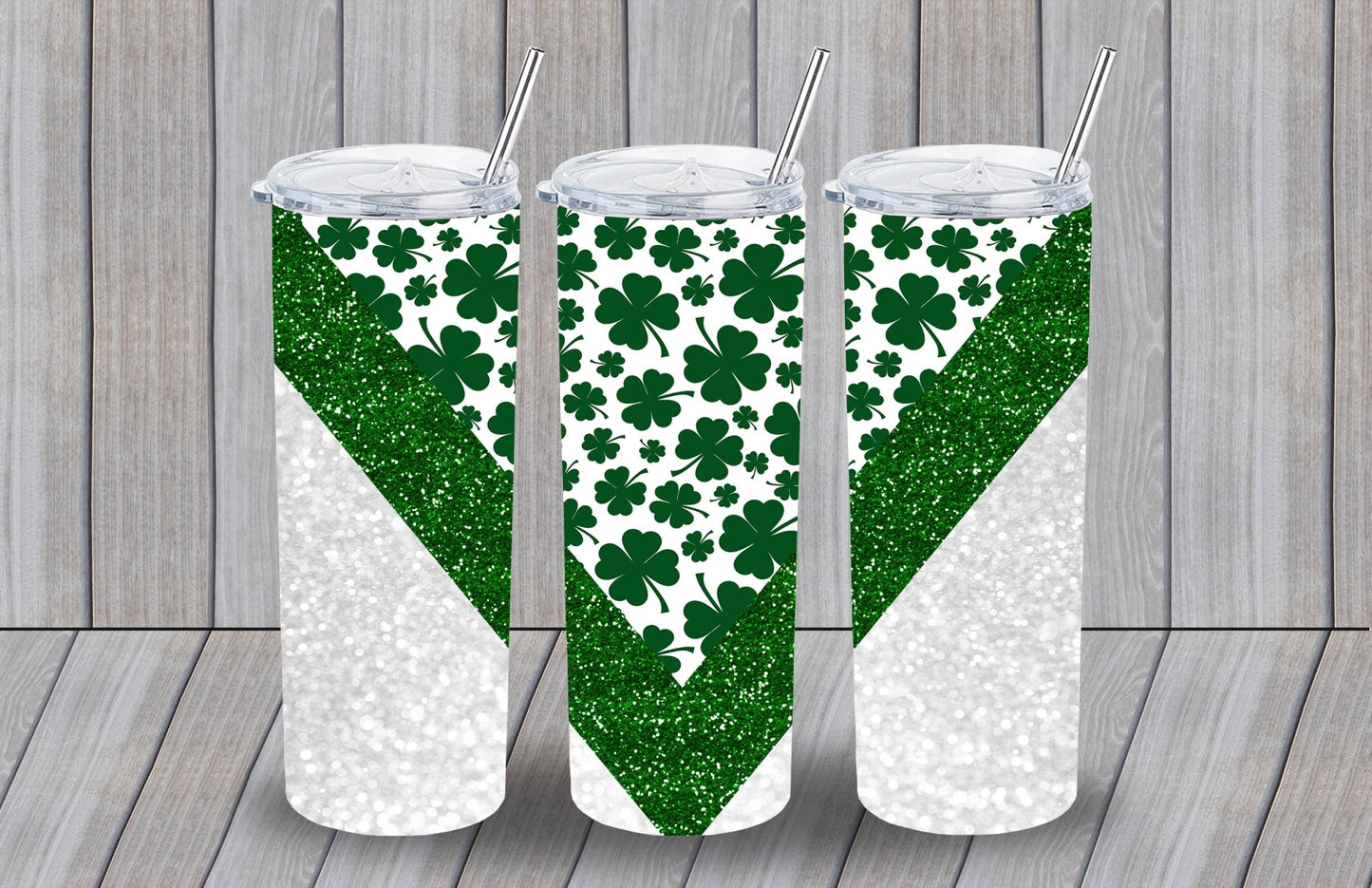 20 Oz Shamrock Tumbler - Merlscreations