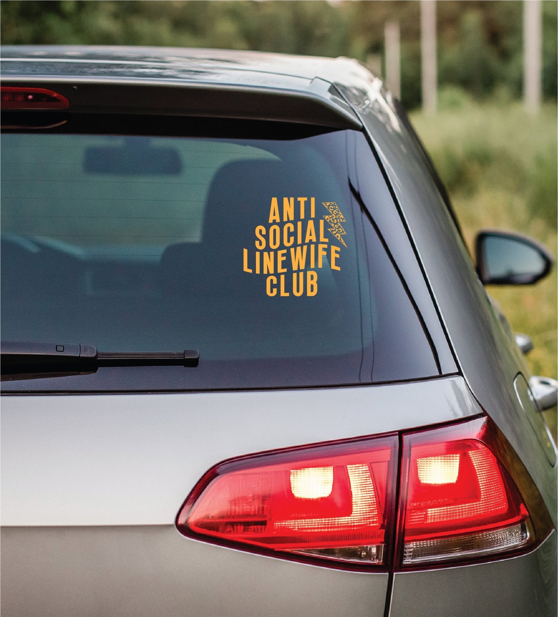 ANTISOCIAL LINEWIFE CLUB Decal - Merlscreations