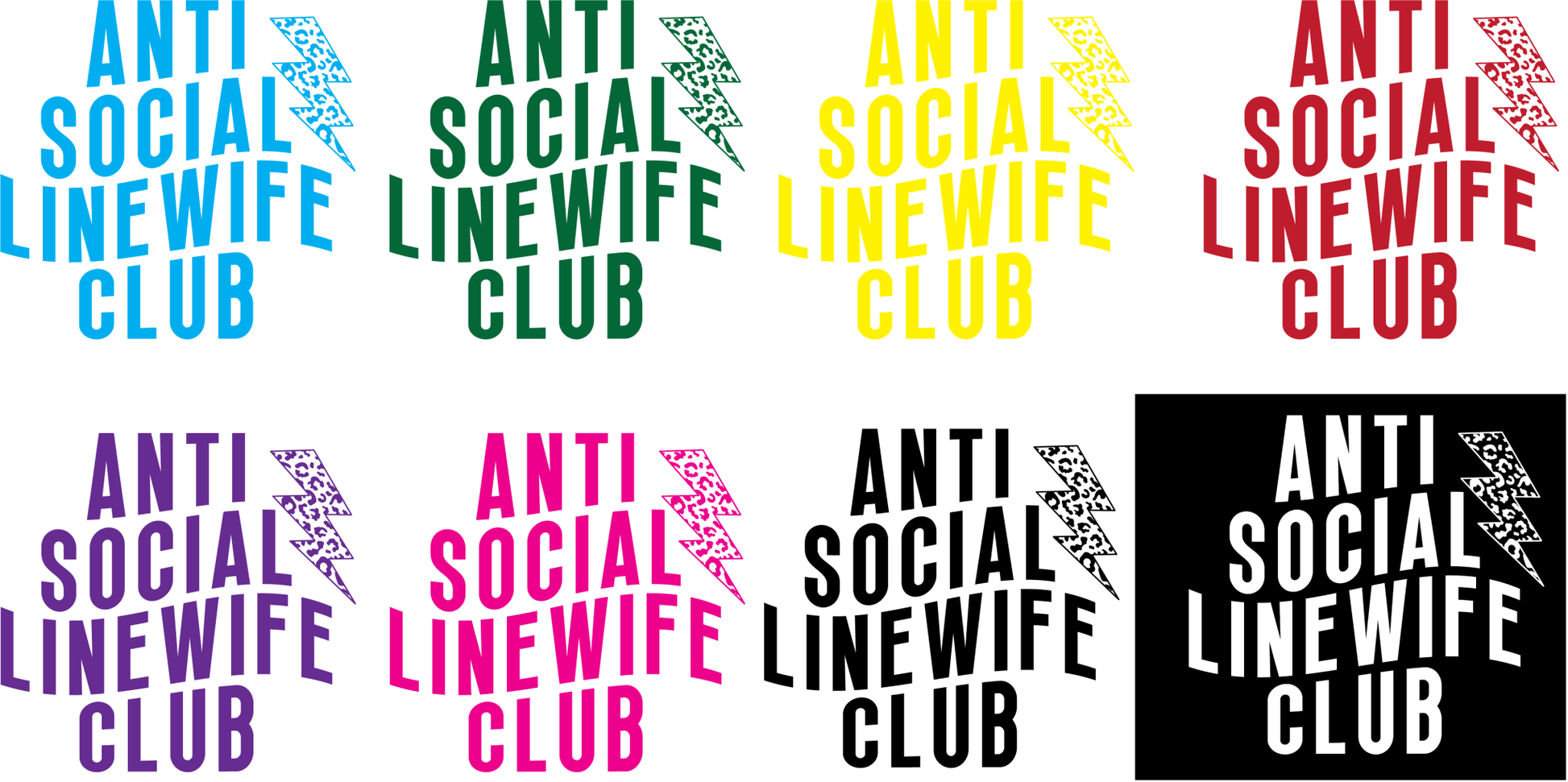 ANTISOCIAL LINEWIFE CLUB Decal - Merlscreations