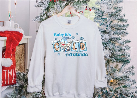 Baby it's cold outside HTV TRANSFER - Merlscreations