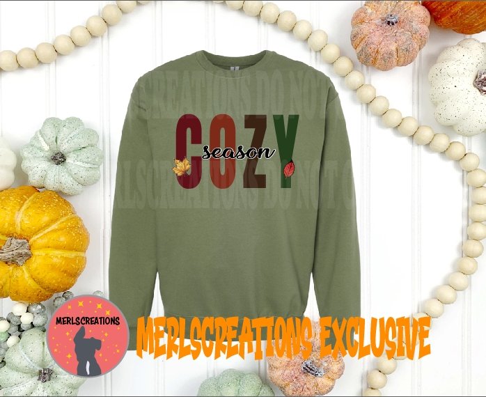 Cozy Season Crewneck - Merlscreations