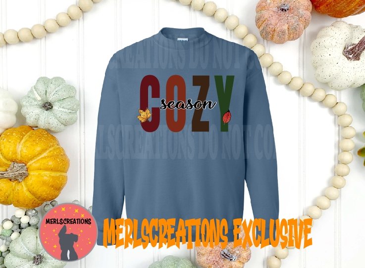 Cozy Season Crewneck - Merlscreations