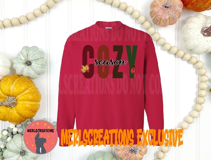 Cozy Season Crewneck - Merlscreations