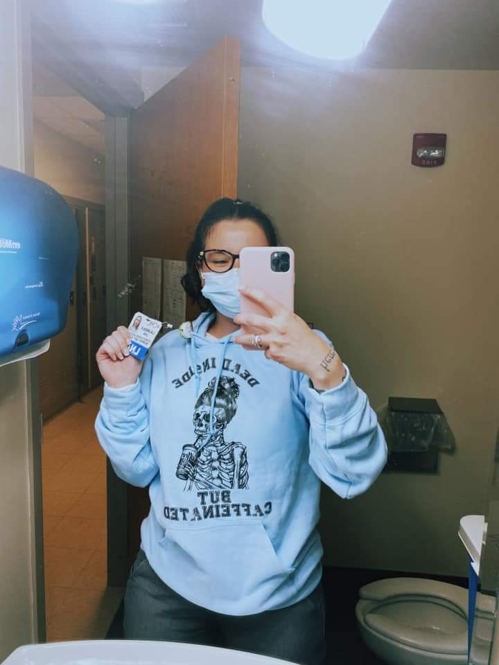 Dead Inside But Caffeinated Sweatshirts - Merlscreations