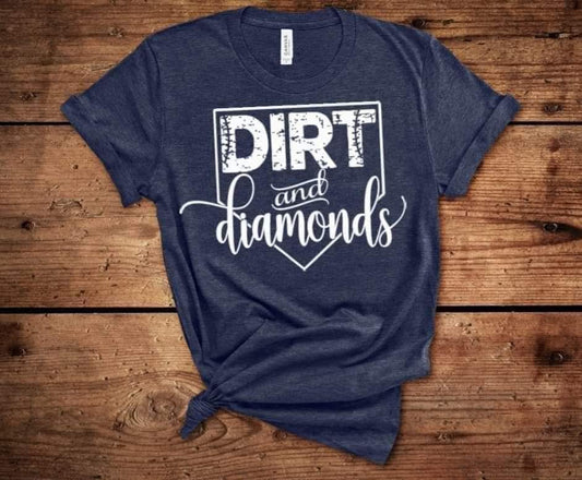 Dirt and Diamonds T shirt - Merlscreations