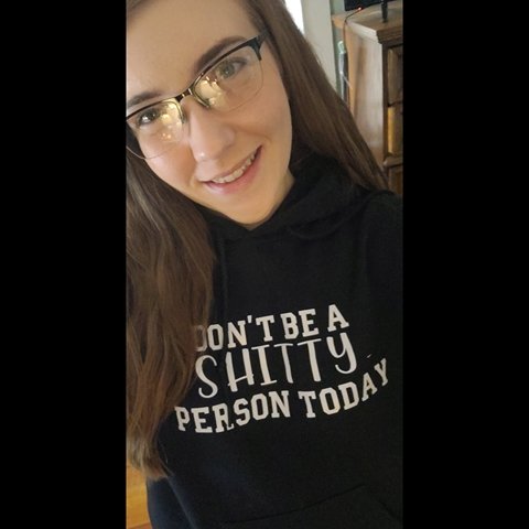 Don't Be A Shitty Person Today Sweatshirts! - Merlscreations