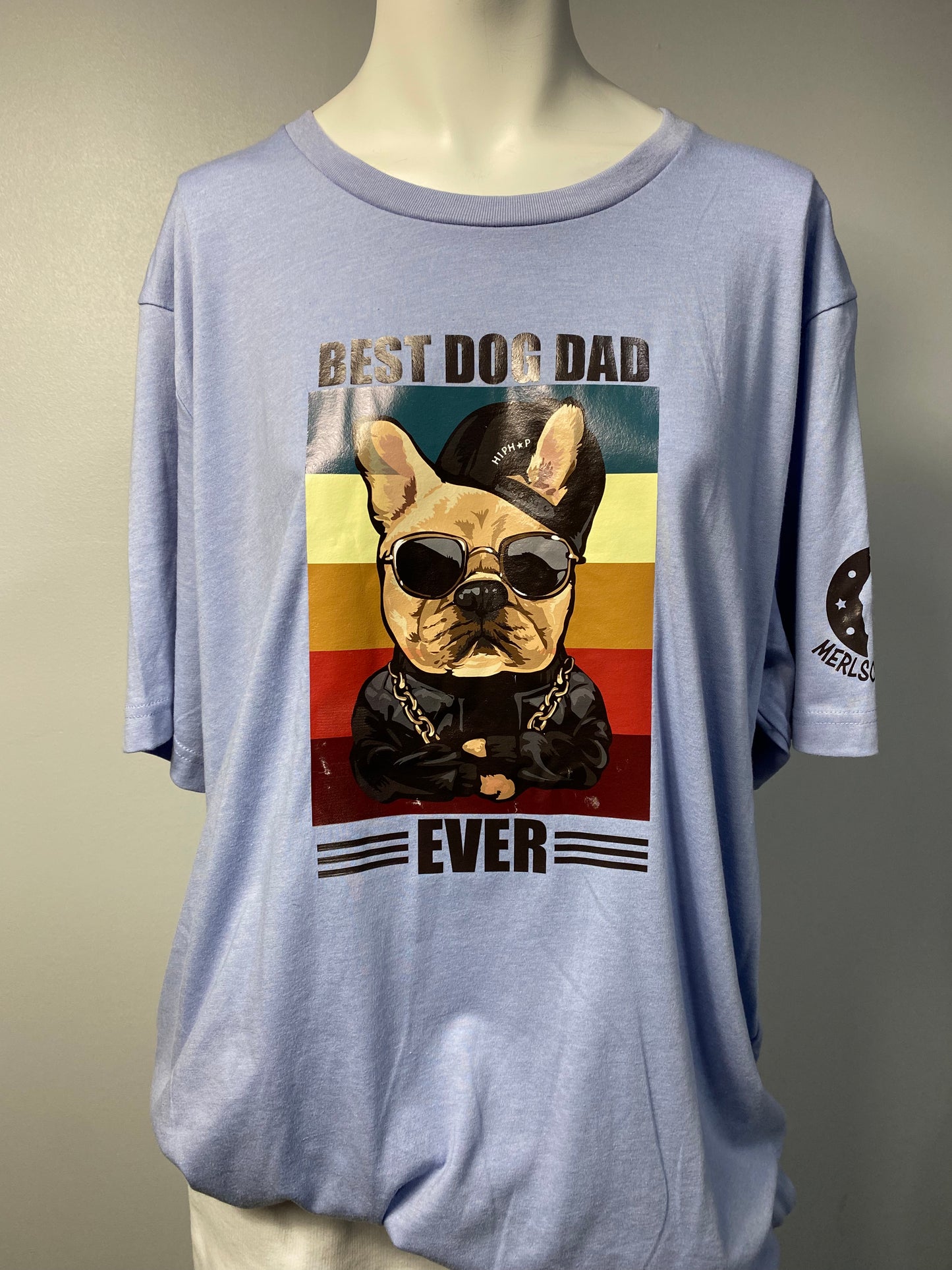 READY TO SHIP XL BEST DOG DAD EVER TOP GUN