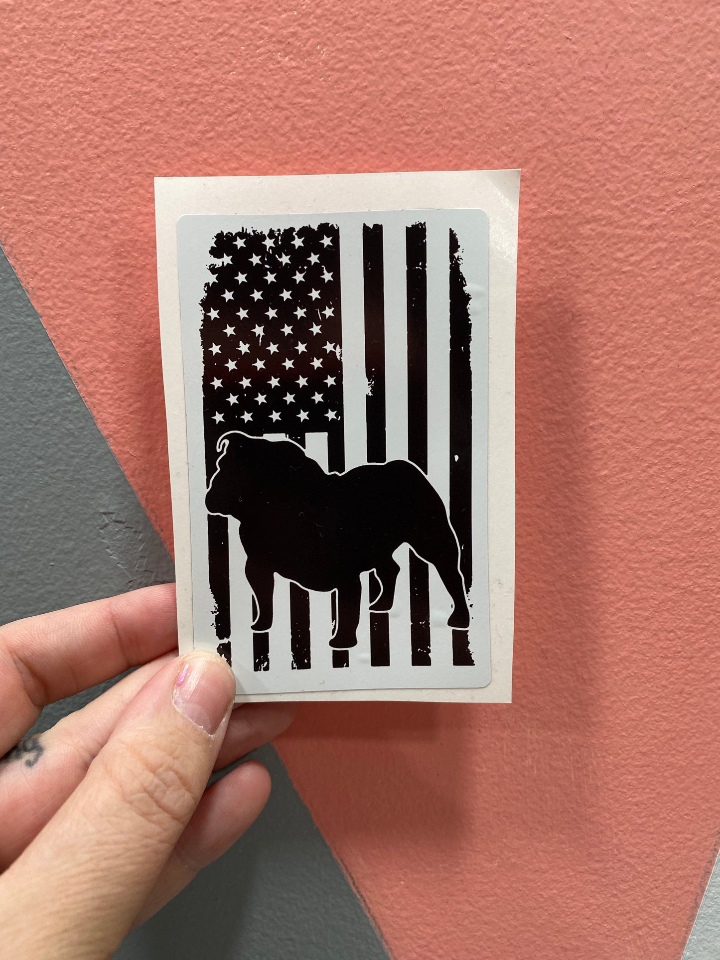 American Bull Sticker