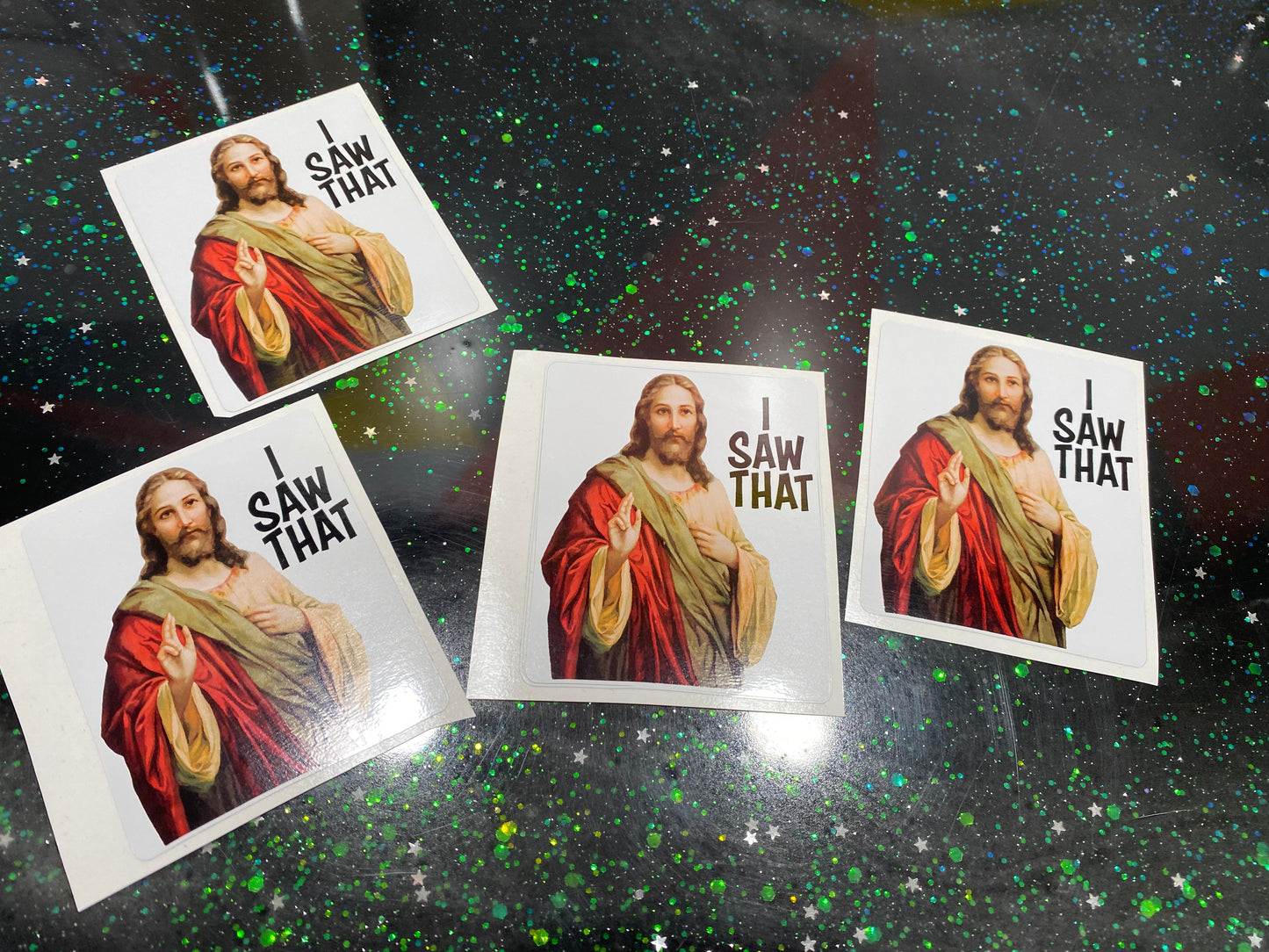 Funny Jesus Sticker