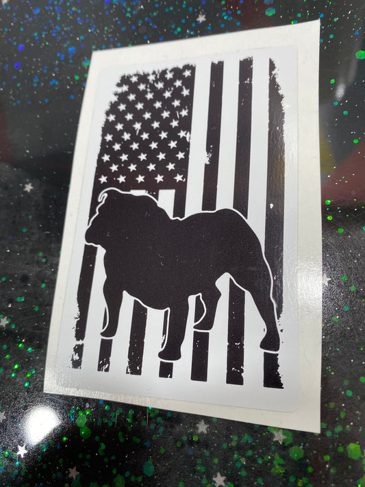 American Bull Sticker