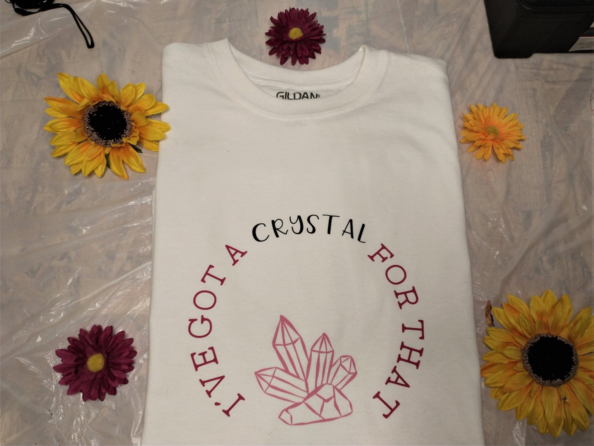 I've Got a Crystal For That T-shirt - Merlscreations