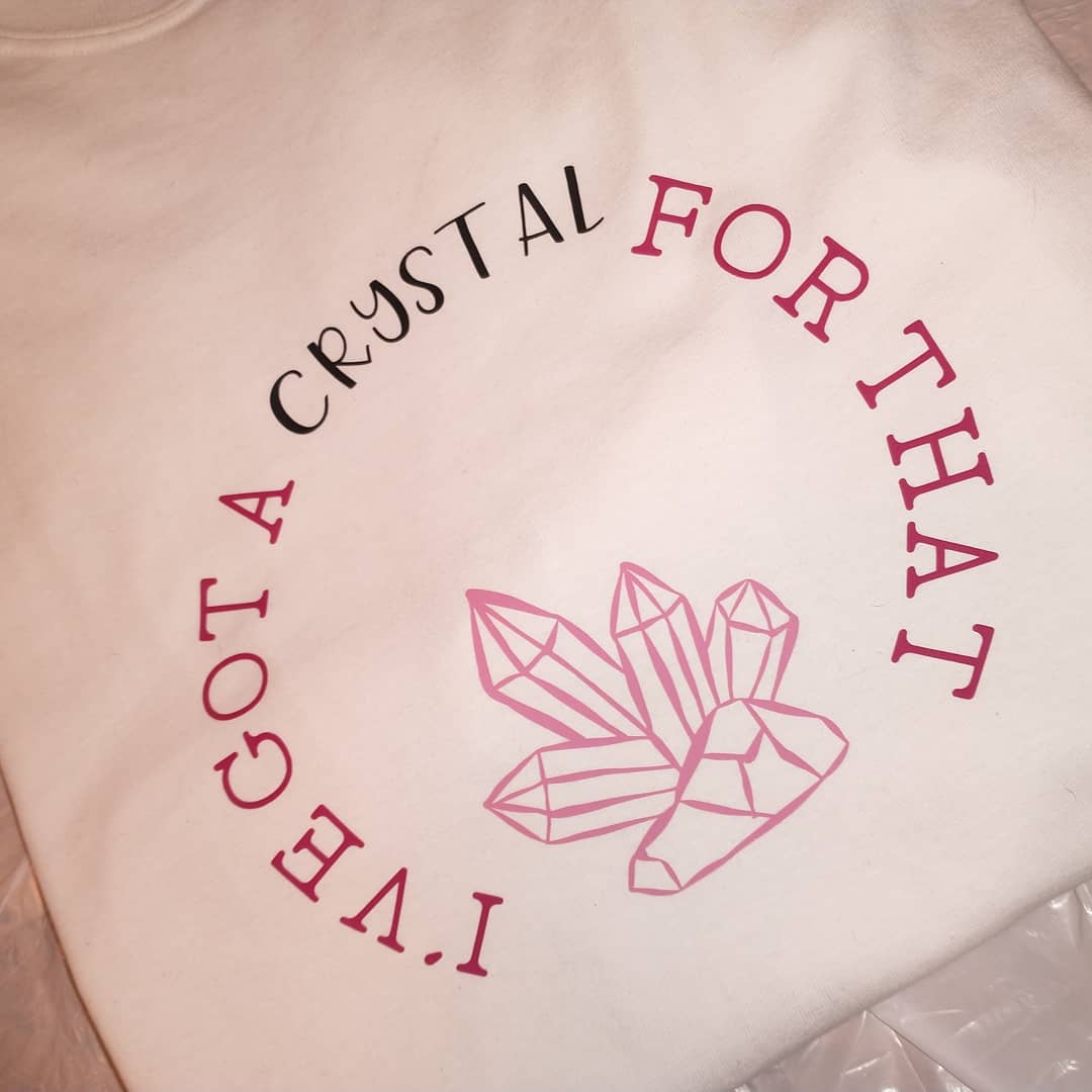 I've Got a Crystal For That T-shirt - Merlscreations