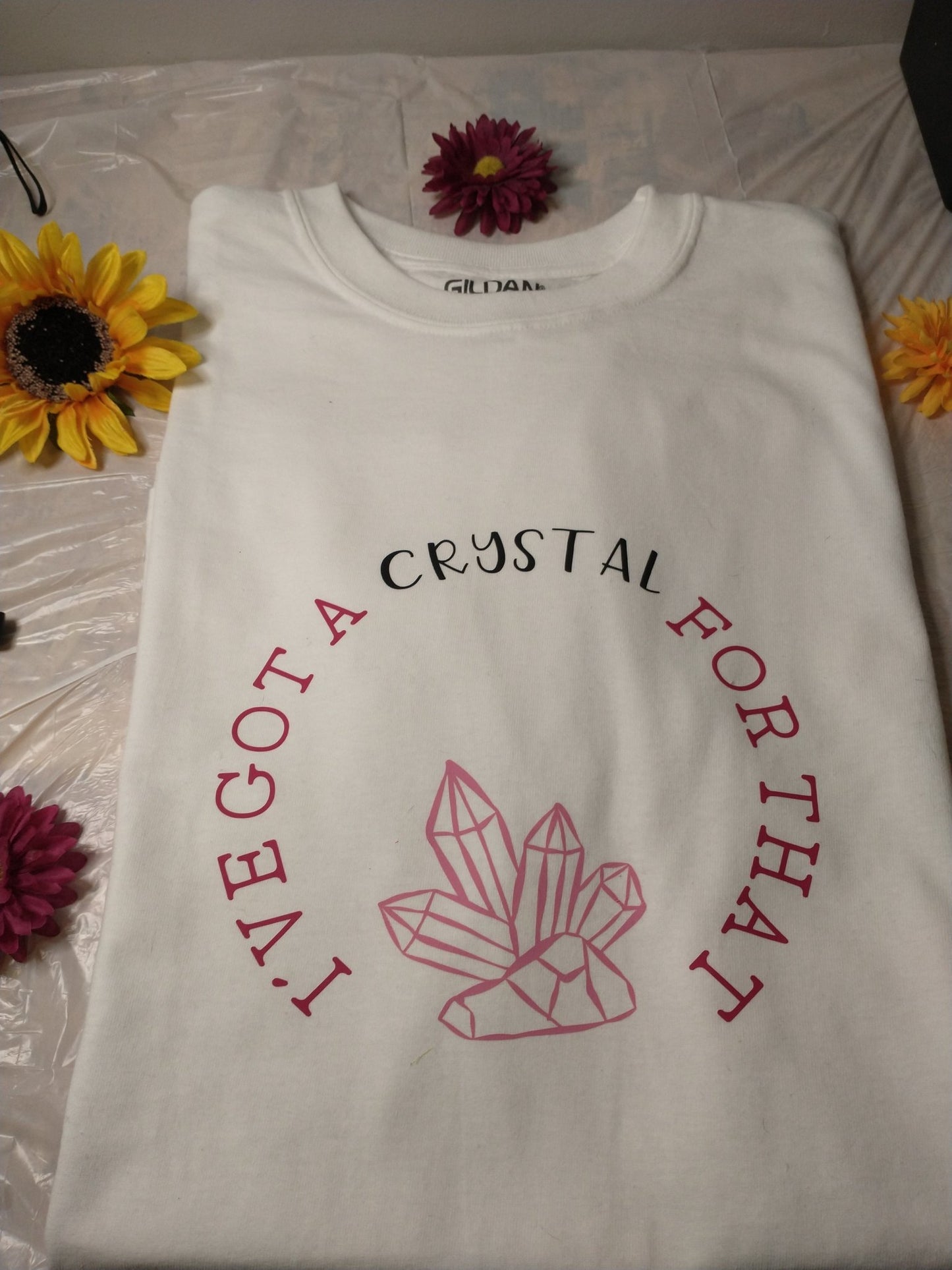 I've Got a Crystal For That T-shirt - Merlscreations