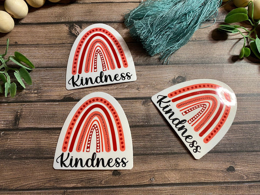 Kindness Rainbow Sticker - Merlscreations
