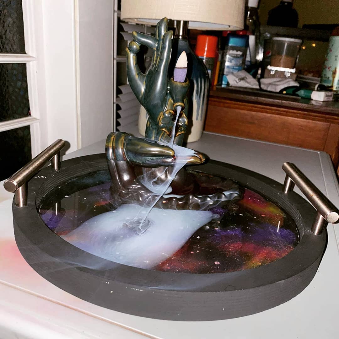 Large Galaxy Tray - Merlscreations