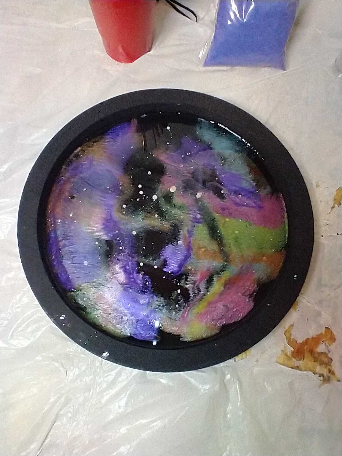 Large Galaxy Tray - Merlscreations