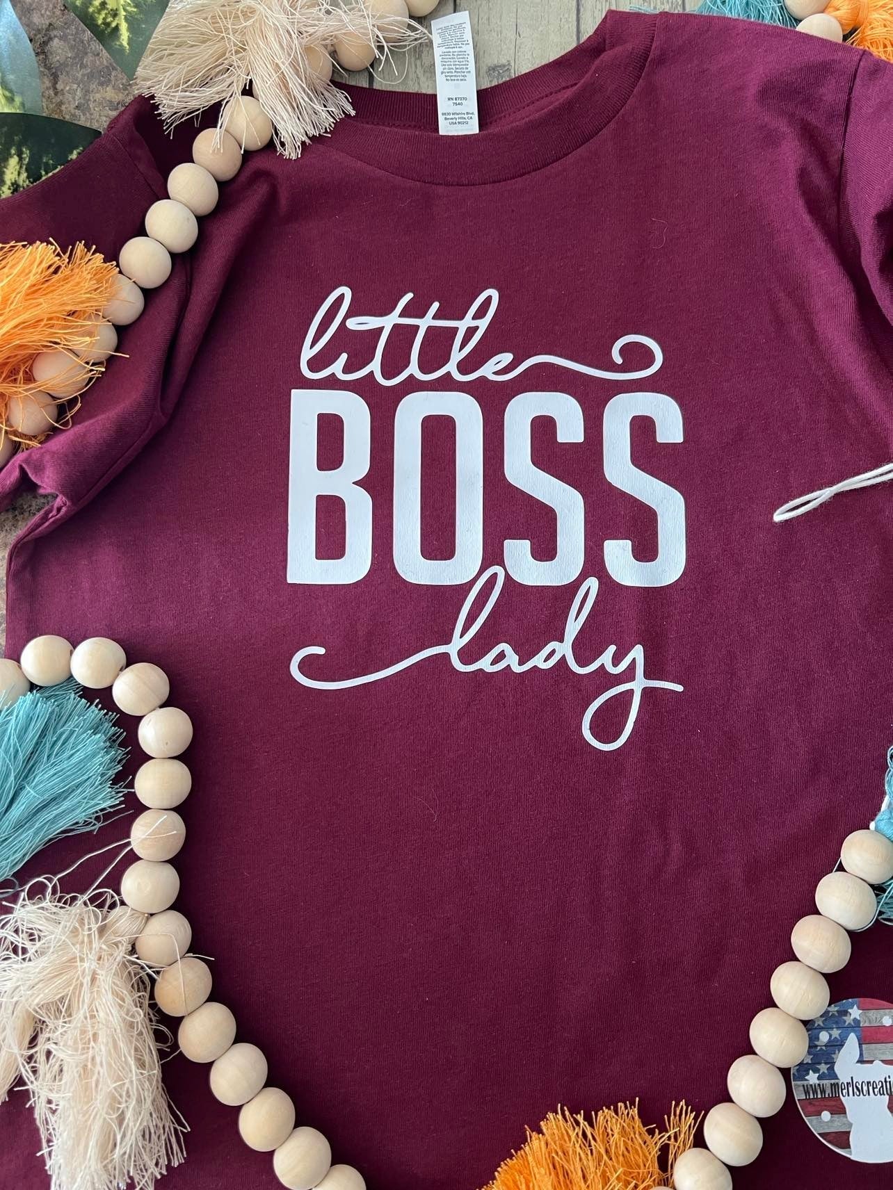 Little Boss Lady T-shirt - Merlscreations
