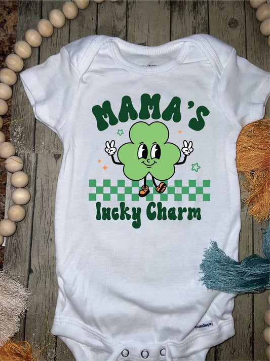 Mama's Lucky Charm Onesie - Merlscreations