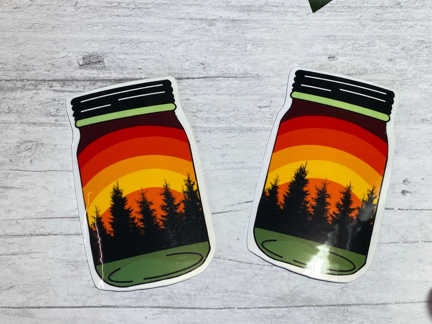 Mason Jar Sticker - Merlscreations