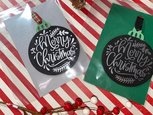 Merry Christmas Ornaments - Merlscreations