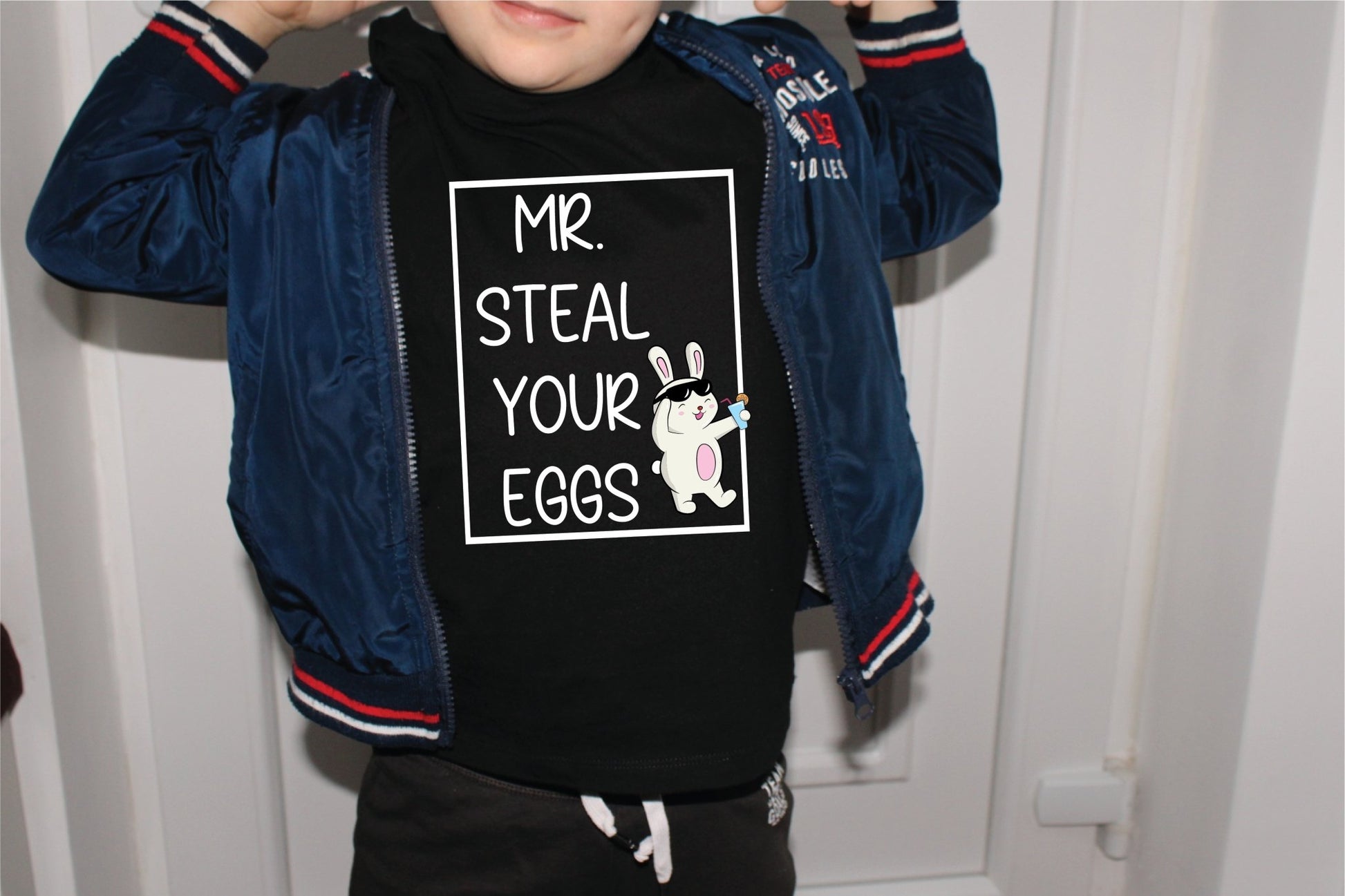Mr Steal Your Eggs T-shirt YOUTH - Merlscreations