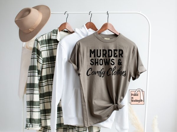 Murder Shows & Comfy Clothes - Merlscreations