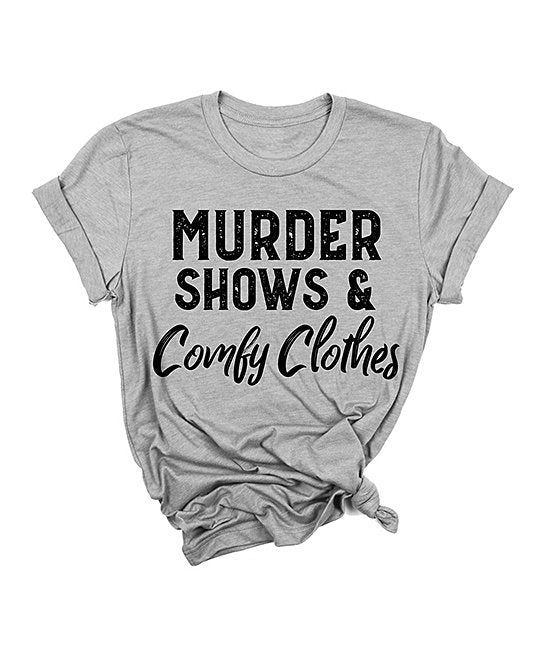 Murder Shows & Comfy Clothes - Merlscreations