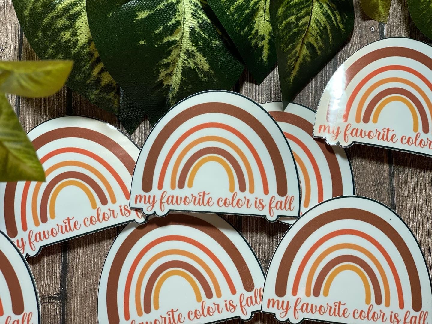 My favorite color is fall sticker - Merlscreations