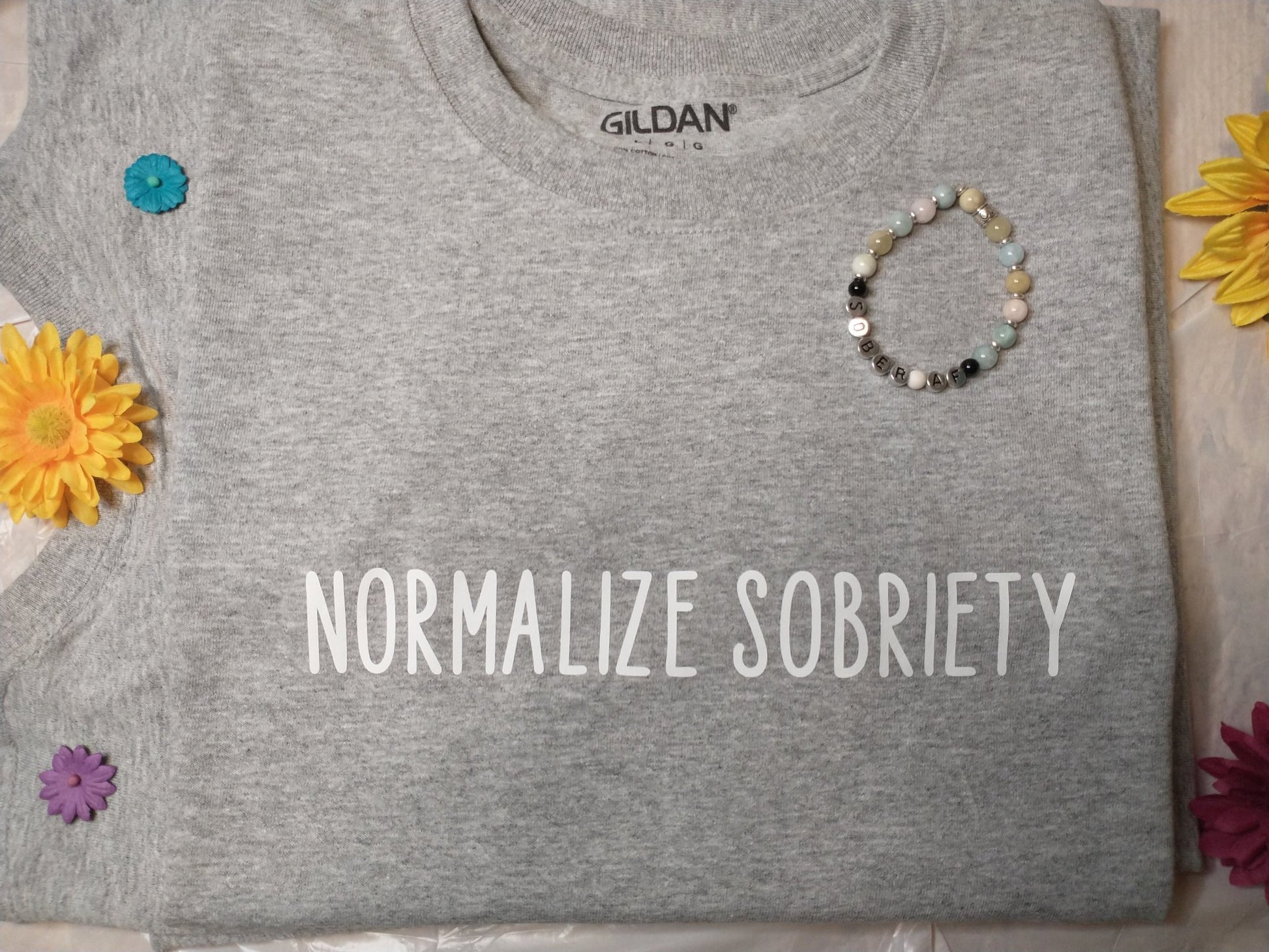 Normalize Sobriety T-Shirt - Merlscreations