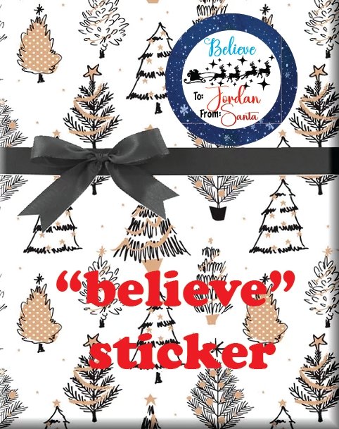 Personalized Christmas Gift Tags - Merlscreations