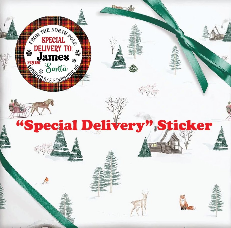 Personalized Christmas Gift Tags - Merlscreations
