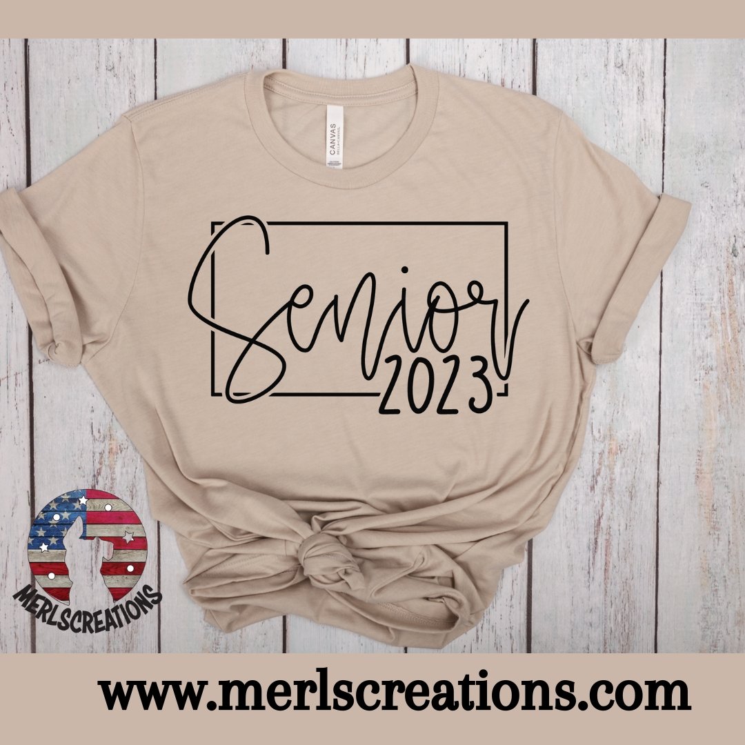 Senior 2023 T-shirt - Merlscreations