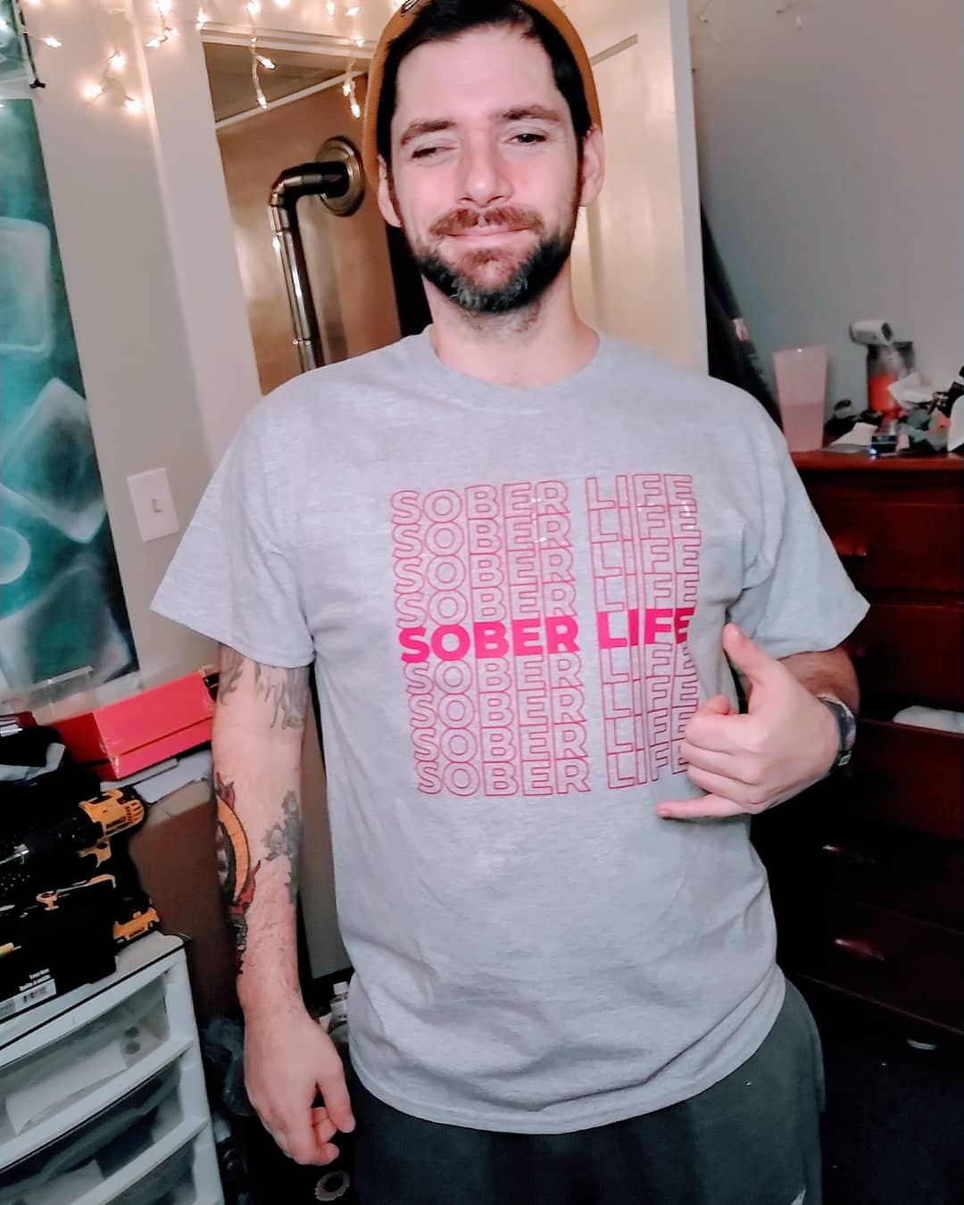 Sober Life T-Shirt - Merlscreations