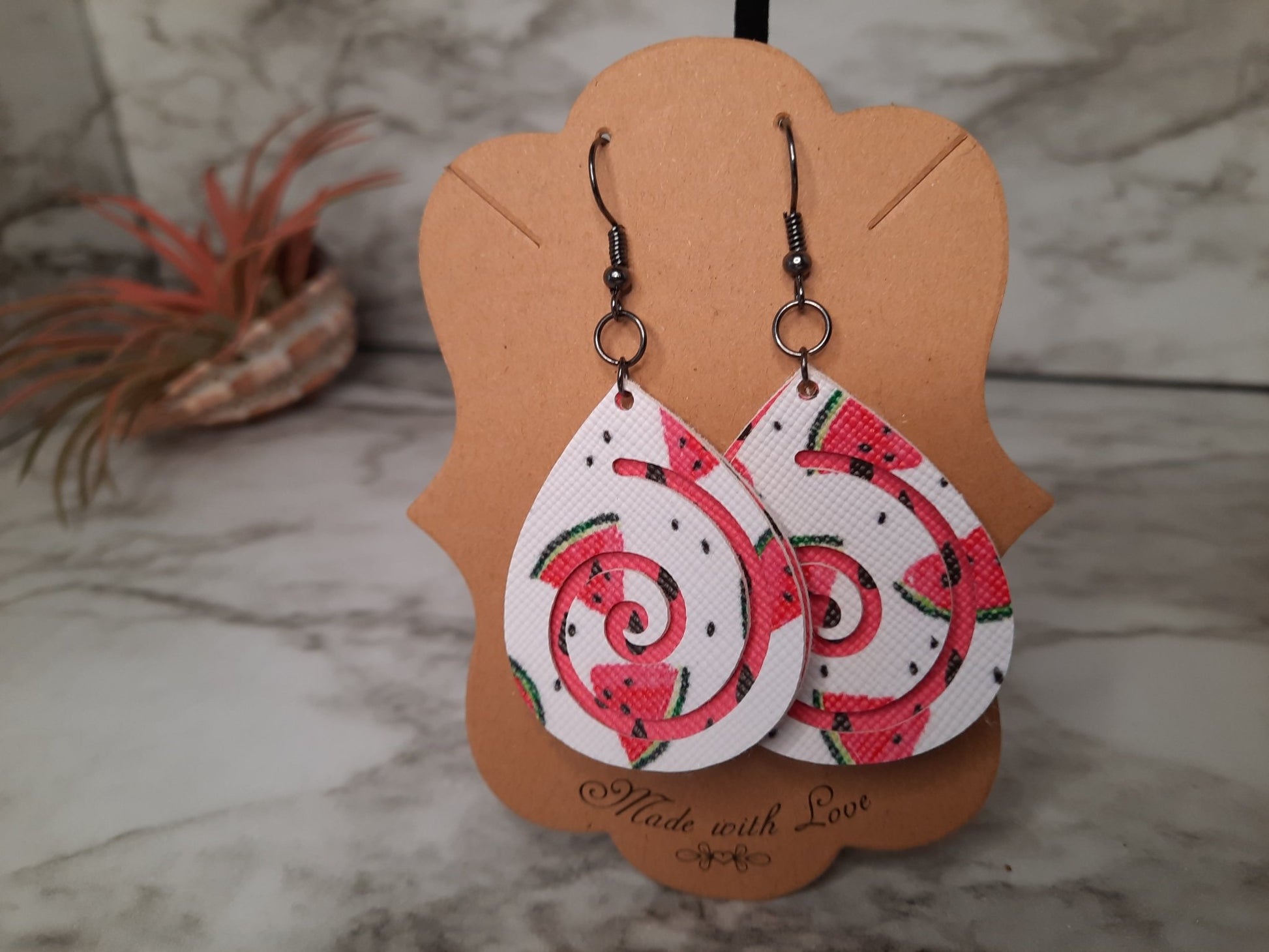 Watermelon Sugar Earrings - Merlscreations