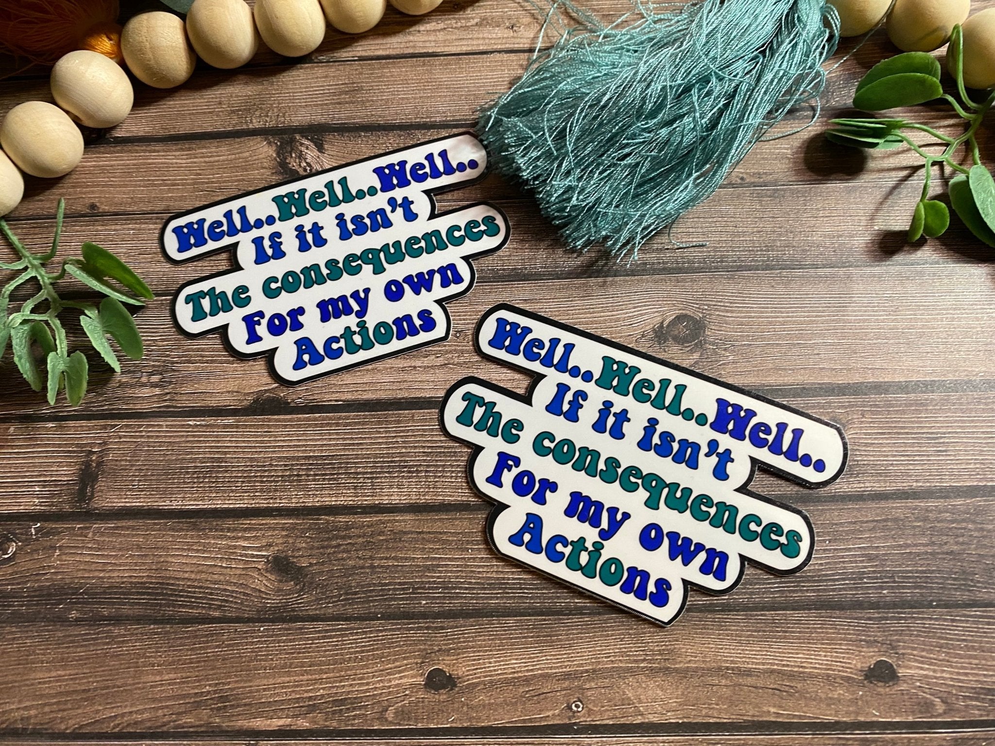 Well well well Sticker – Merlscreations